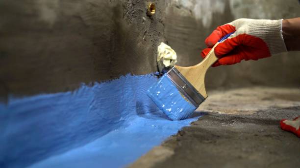 Commercial Waterproofing project at a Claypool, IN business property by SJ Waterproofing Pros